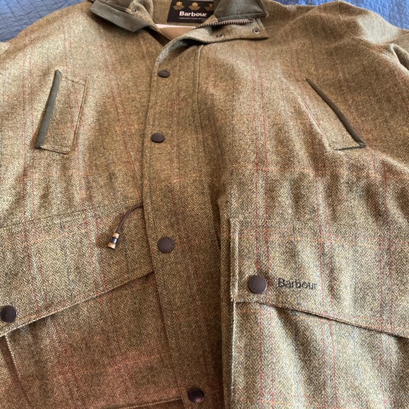 barbour tweed jacket